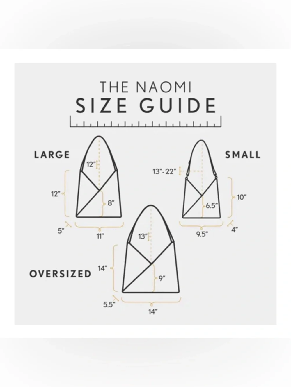 Portland Leather Sea Glass Oversized Naomi - Picture 8 of 9